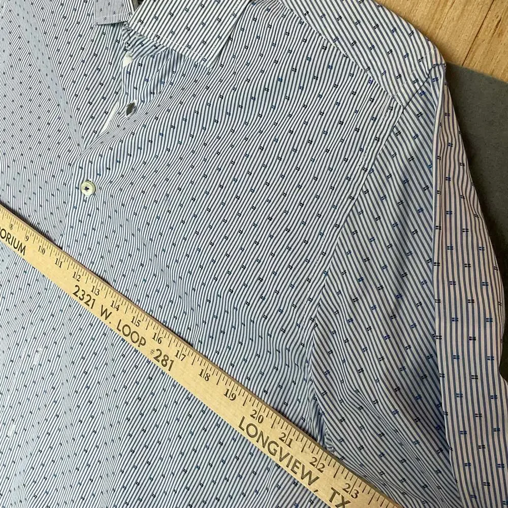 Versace 1969 Abbigliamento Sportivo Modern Fit Long Sleeve Button shirt Lg